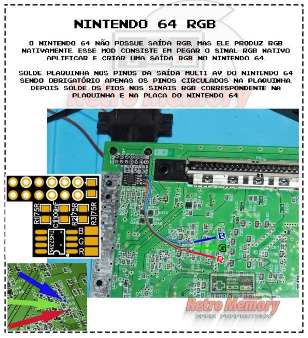 Mod Rgb N64 Ths7316 - Image 4